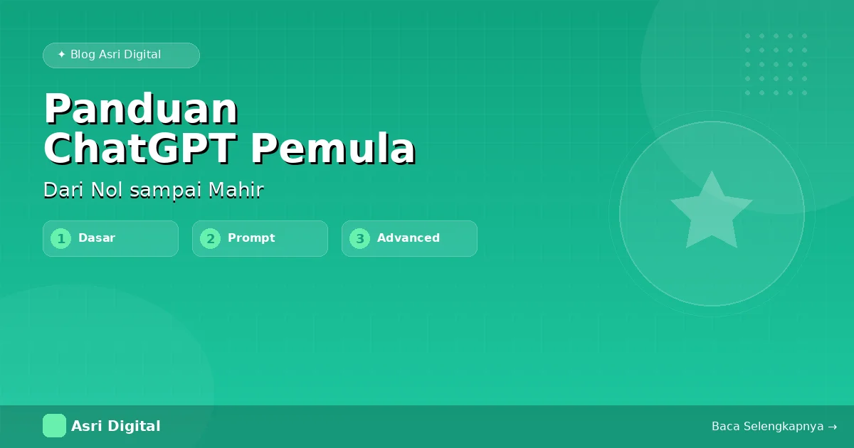 Panduan Lengkap Memulai dengan ChatGPT untuk Pemula